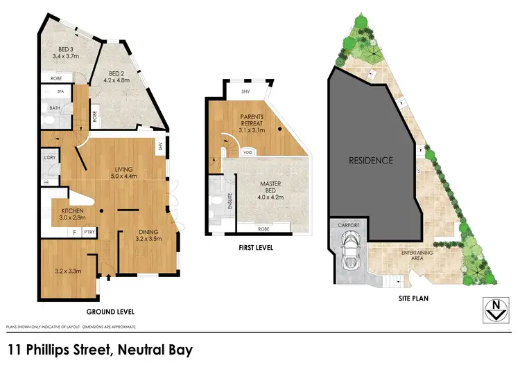 Floorplan of Homely house listing, 11 Phillips St, Neutral Bay NSW 2089