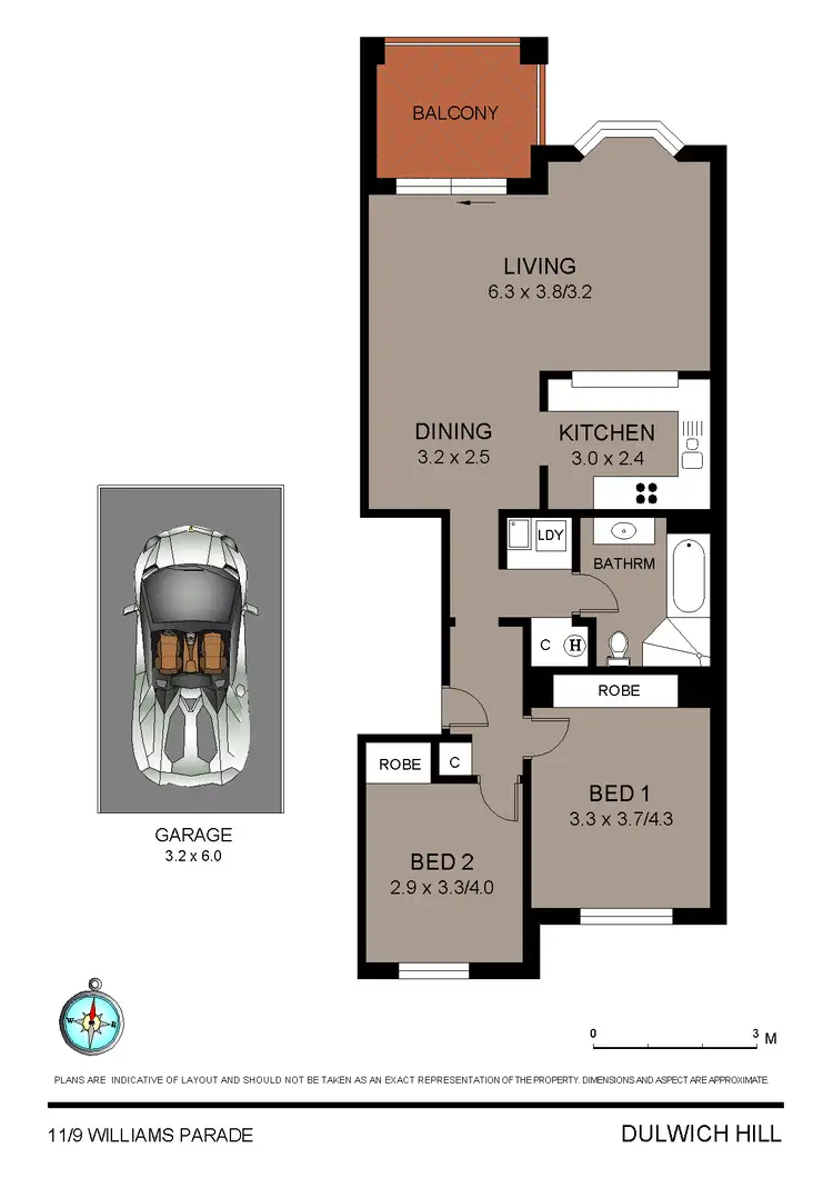 Floorplan of Homely apartment listing, 11/9 Williams Parade, Dulwich Hill NSW 2203