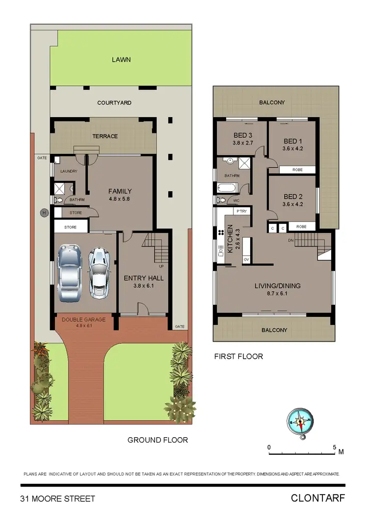 Floorplan of Homely house listing, 31 Moore Street, Clontarf NSW 2093