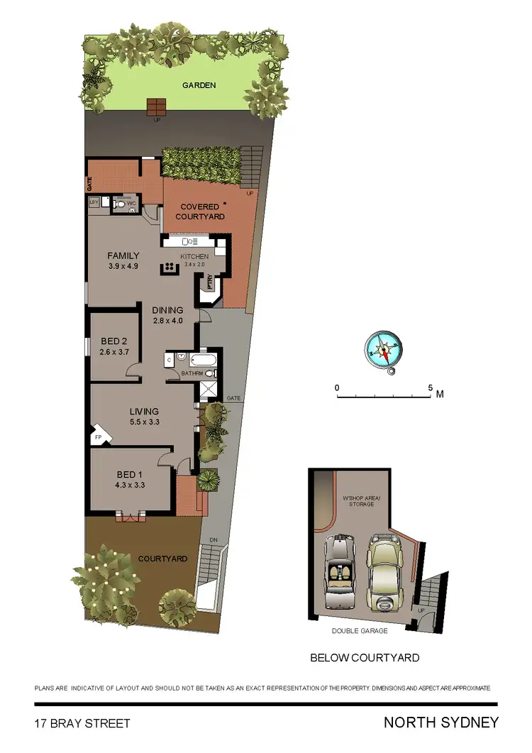 Floorplan of Homely house listing, 17 Bray Street, North Sydney NSW 2060