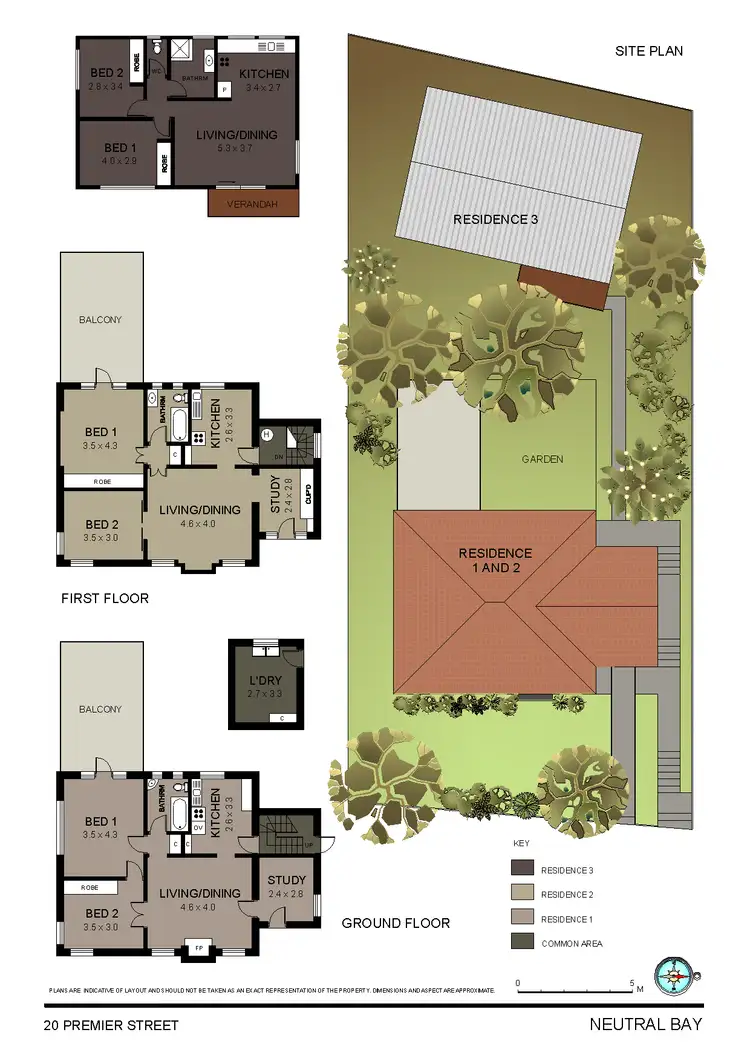 Floorplan of Homely block of units listing, 20 Premier Street, Neutral Bay NSW 2089