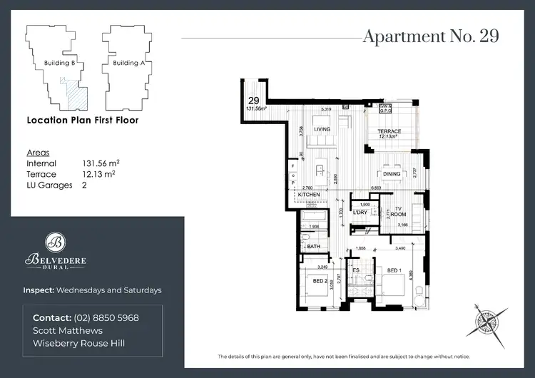 Floorplan of Homely unit listing, 29/6 Sebastian Drive, Dural NSW 2158