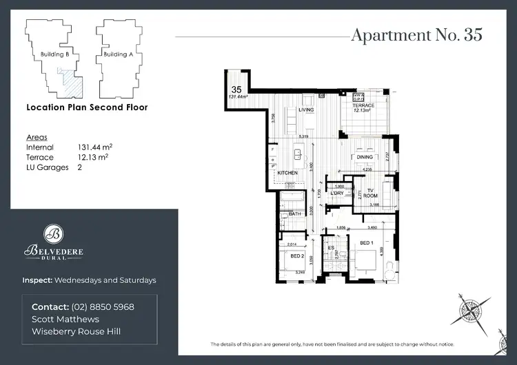 Floorplan of Homely unit listing, 35/6 Sebastian Drive, Dural NSW 2158