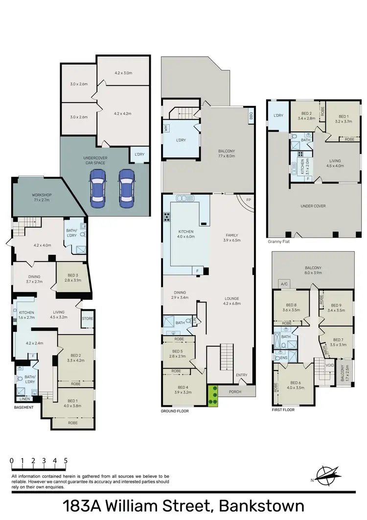 Floorplan of Homely house listing, 183A William Street, Bankstown NSW 2200