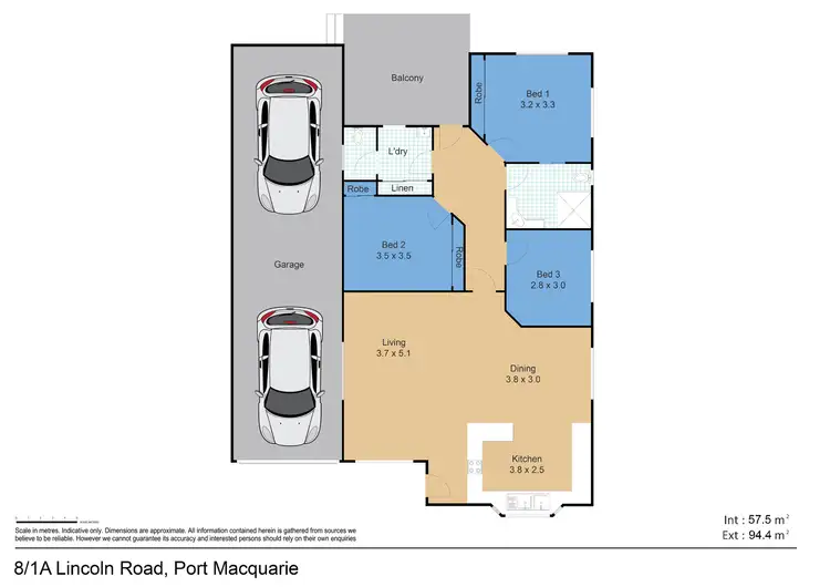 Floorplan of Homely house listing, 8/1 Lincoln Road, Port Macquarie NSW 2444