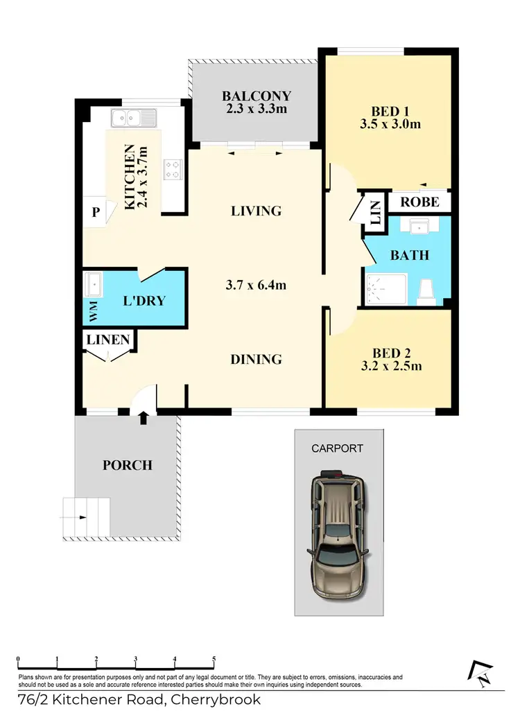 Floorplan of Homely retirement listing, 76/2 Kitchener Road, Cherrybrook NSW 2126