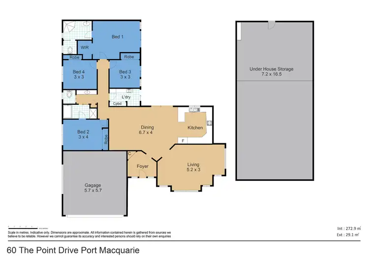 Floorplan of Homely house listing, 60 The Point Drive, Port Macquarie NSW 2444
