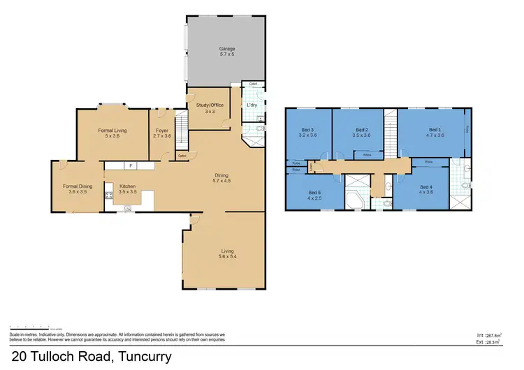 Floorplan of Homely rural property listing, 20 Tulloch Road, Tuncurry NSW 2428