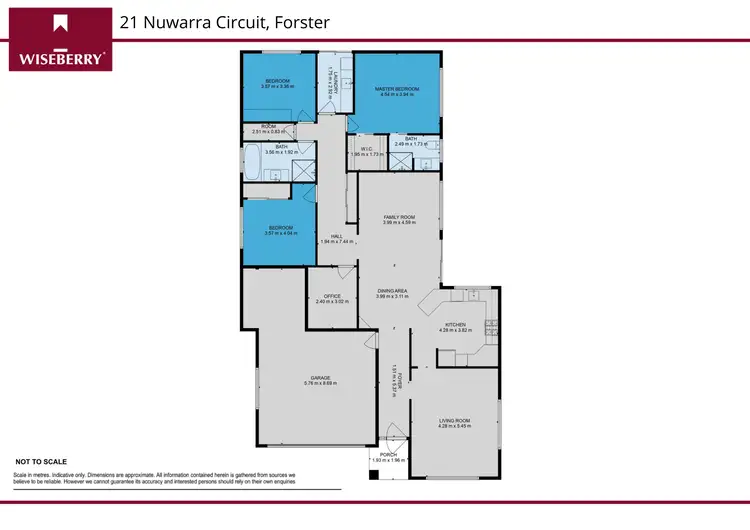 Floorplan of Homely house listing, 21 Nuwarra Circuit, Forster NSW 2428