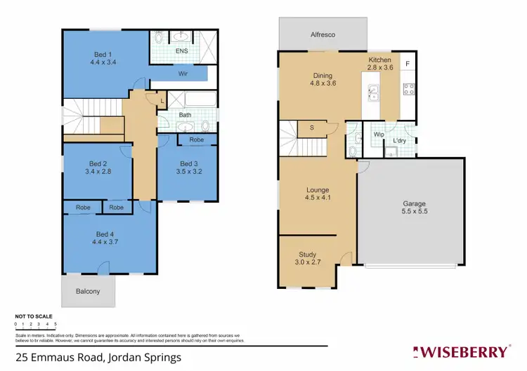 Floorplan of Homely house listing, 25 Emmaus Road, Jordan Springs NSW 2747