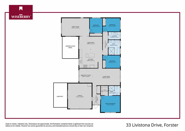 Floorplan of Homely house listing, 33 Livistona Drive, Forster NSW 2428