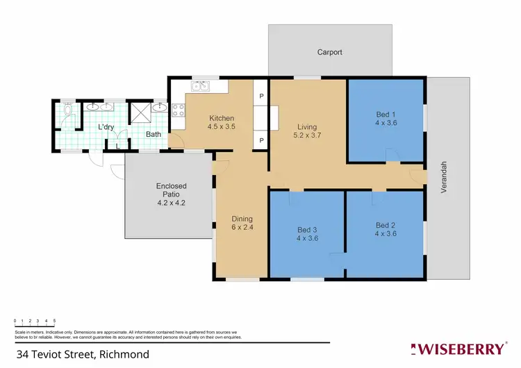 Floorplan of Homely house listing, 34 Teviot Street, Richmond NSW 2753