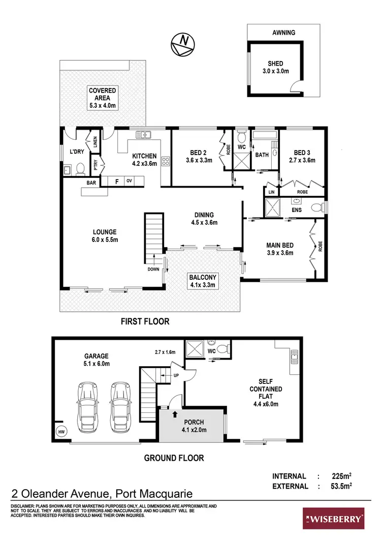 Floorplan of Homely house listing, 2 Oleander Avenue, Port Macquarie NSW 2444