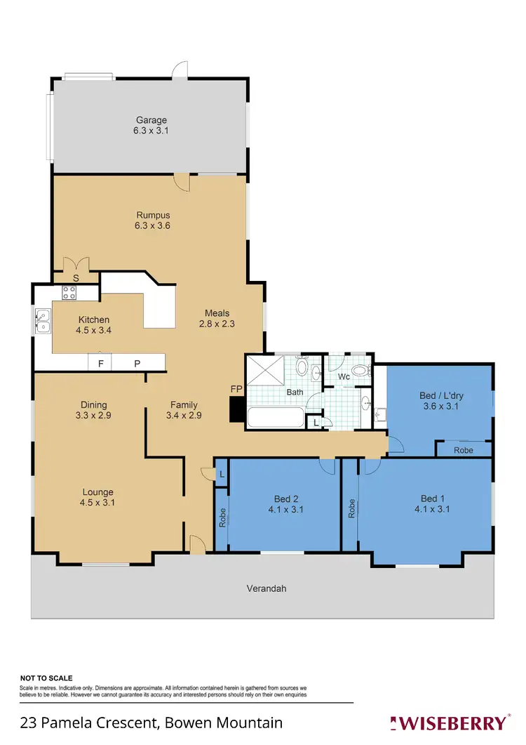 Floorplan of Homely house listing, 23 Pamela Crescent, Bowen Mountain NSW 2753