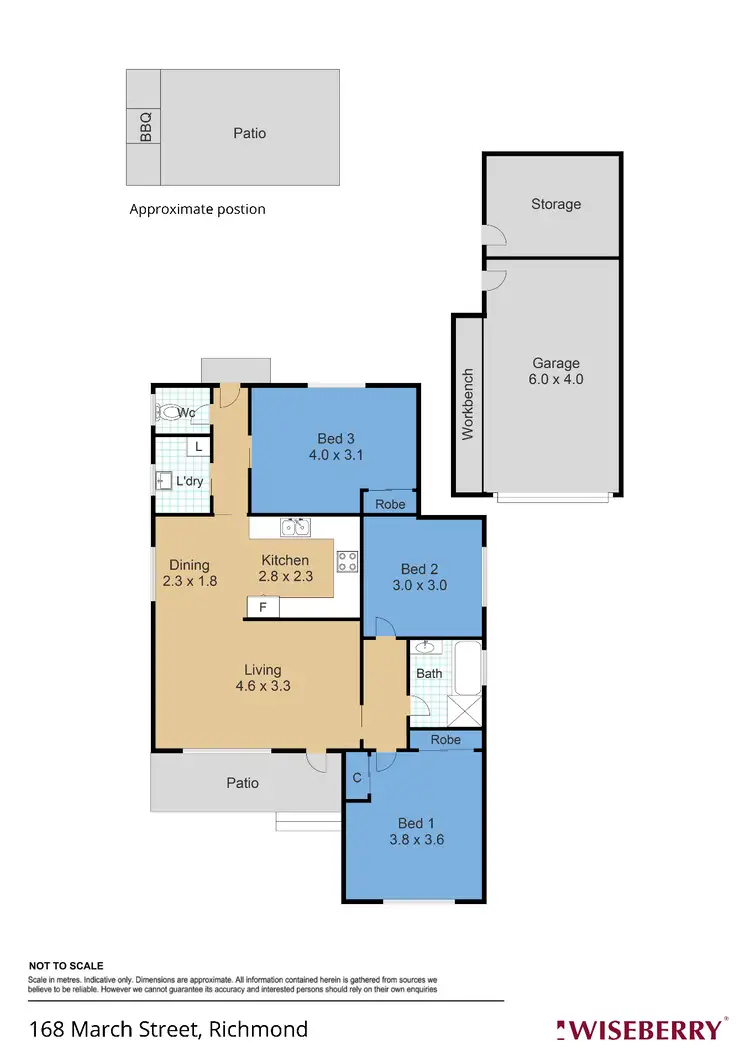Floorplan of Homely house listing, 168 March Street, Richmond NSW 2753