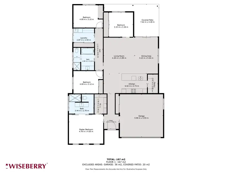 Floorplan of Homely house listing, 80 Kentia Drive, Forster NSW 2428