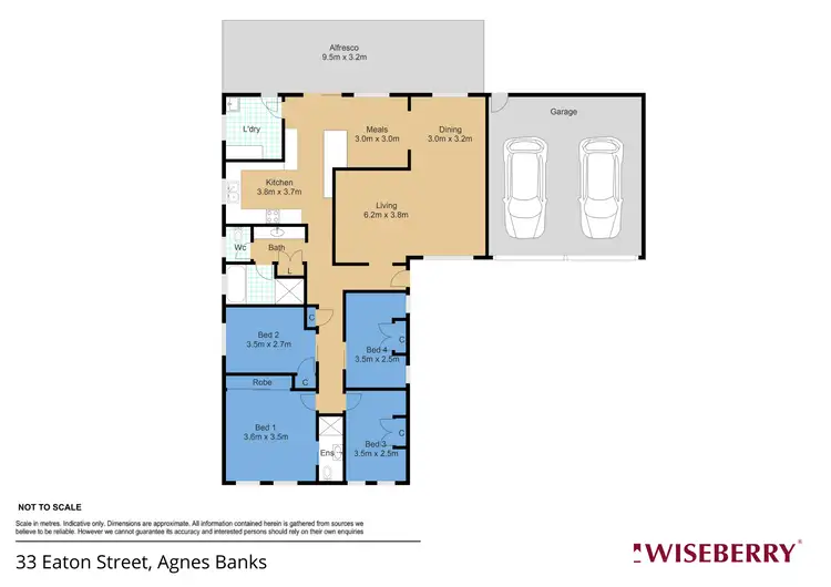 Floorplan of Homely house listing, 33 Eaton Street, Agnes Banks NSW 2753