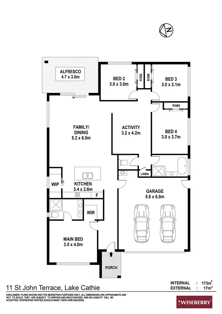 Floorplan of Homely house listing, 11 St John Terrace, Lake Cathie NSW 2445