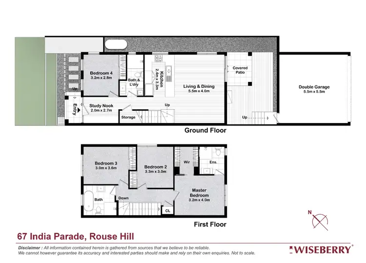 Floorplan of Homely house listing, 67 India Parade, Rouse Hill NSW 2155