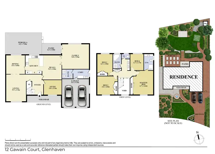 Floorplan of Homely house listing, 12 Gawain Court, Glenhaven NSW 2156