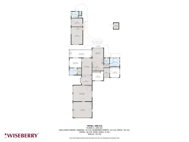 Floorplan of Homely rural property listing, 359 Godfrey Hill Road, Rainbow Flat NSW 2430