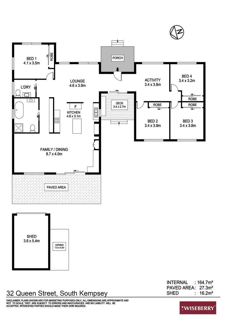 Floorplan of Homely house listing, 32 Queen Street, South Kempsey NSW 2440