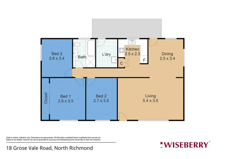 Floorplan of Homely house listing, 18 Grose Vale Road, North Richmond NSW 2754