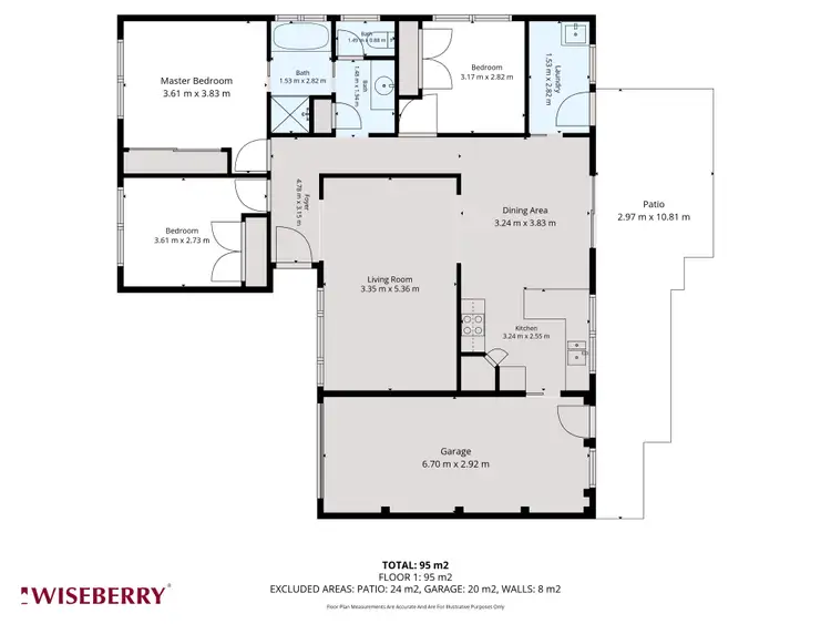 Floorplan of Homely house listing, 157 The Southern Parkway, Forster NSW 2428