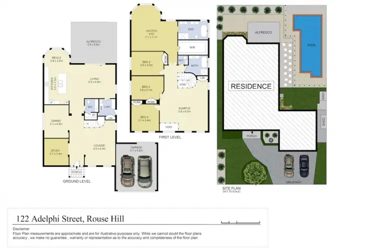 Floorplan of Homely house listing, 122 Adelphi Street, Rouse Hill NSW 2155