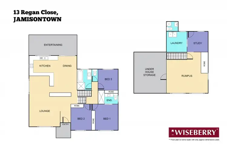 Floorplan of Homely house listing, 13 Regan Close, Jamisontown NSW 2750