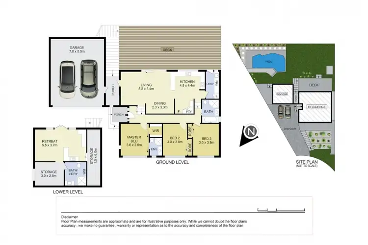Floorplan of Homely house listing, 5 Hillside Place, West Pennant Hills NSW 2125