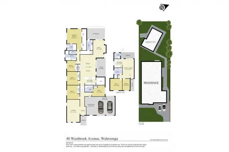 Floorplan of Homely house listing, 40 Westbrook Avenue, Wahroonga NSW 2076