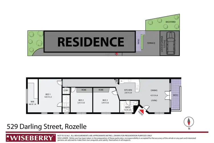 Floorplan of Homely house listing, 529 Darling Street, Rozelle NSW 2039