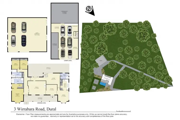Floorplan of Homely house listing, 3 Wirrabara Road, Dural NSW 2158