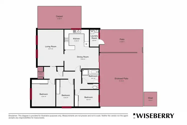 Floorplan of Homely house listing, 12 Grimwig Cr, Ambarvale NSW 2560