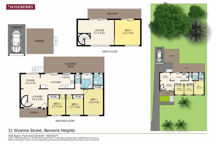 Floorplan of Homely house listing, 31 Wyanna Street, Berowra Heights NSW 2082