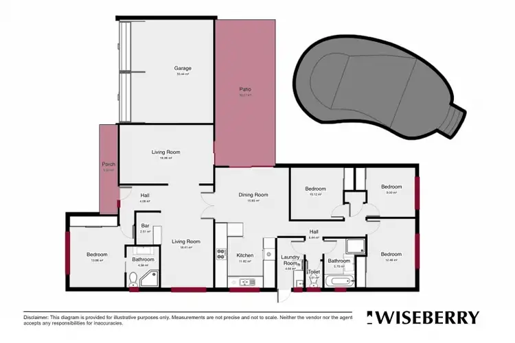 Floorplan of Homely house listing, 52 Lancia Dr, Ingleburn NSW 2565