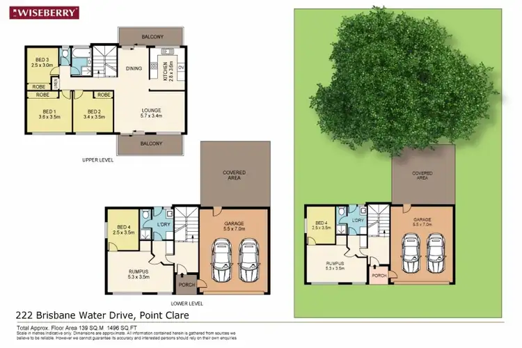 Floorplan of Homely house listing, 222 Brisbane Water, Point Clare NSW 2250