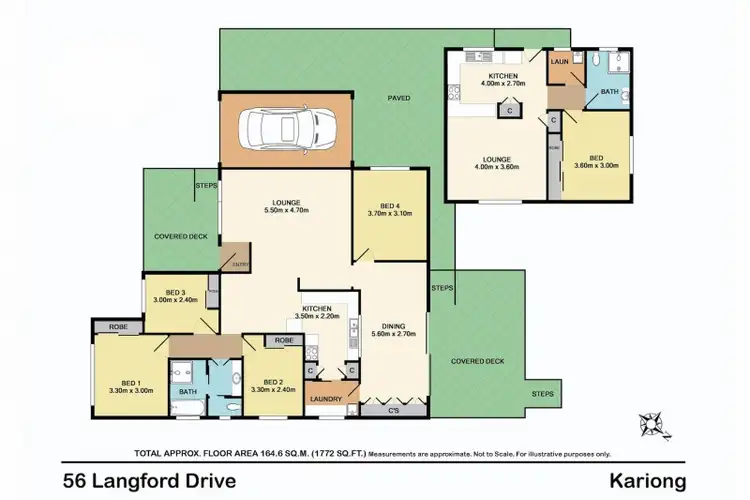 Floorplan of Homely house listing, 56 Langford Drive, Kariong NSW 2250