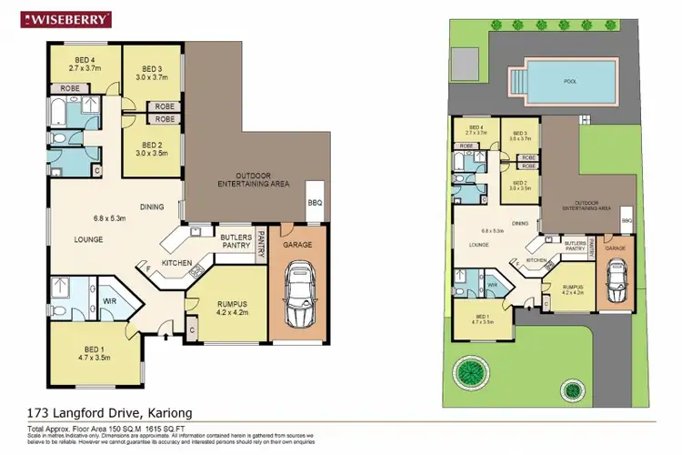 Floorplan of Homely house listing, 173 Langford Drive, Kariong NSW 2250
