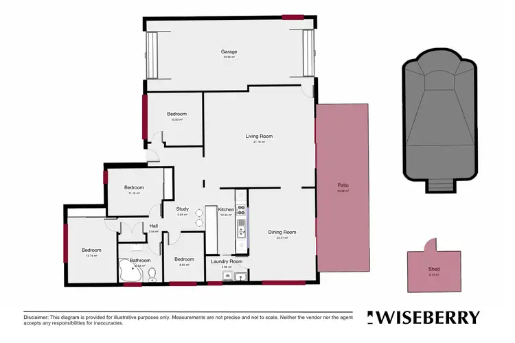 Floorplan of Homely house listing, 3 Alexis Place, Rosemeadow NSW 2560