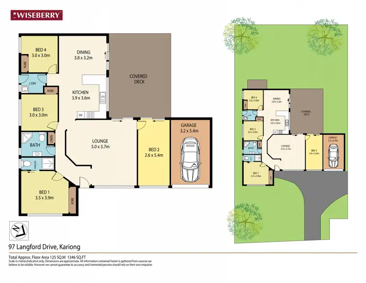 Floorplan of Homely house listing, 97 Langford Drive, Kariong NSW 2250