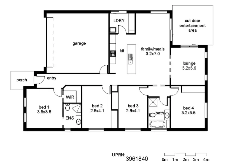 Floorplan of Homely house listing, Address available on request