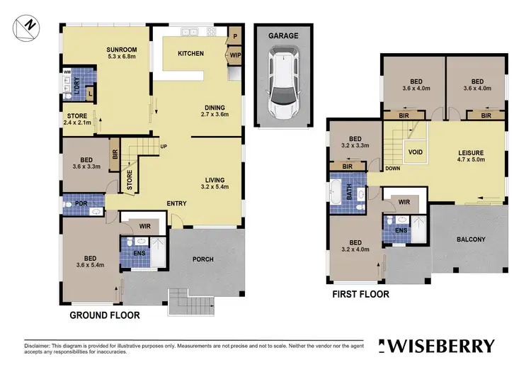 Floorplan of Homely house listing, 2 Bingara Road, Macquarie Fields NSW 2564