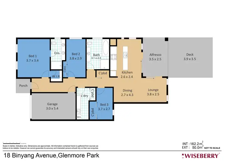 Floorplan of Homely house listing, 18 Binyang Avenue, Glenmore Park NSW 2745