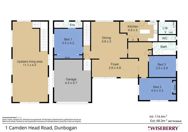 Floorplan of Homely house listing, 1 Camden Head Road, Dunbogan NSW 2443