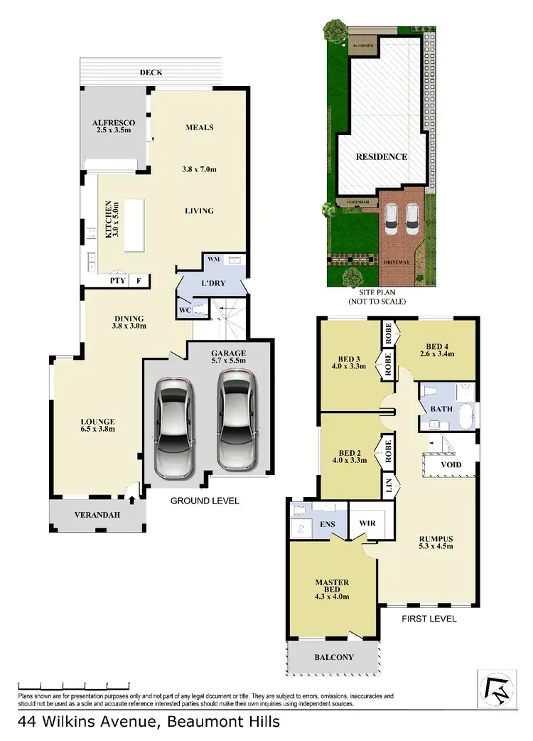 Floorplan of Homely house listing, 44 Wilkins Avenue, Beaumont Hills NSW 2155