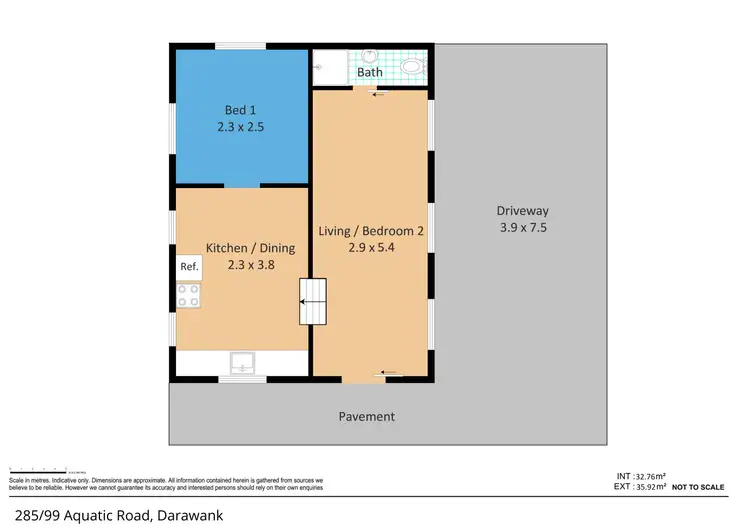 Floorplan of Homely house listing, 285/99 Aquatic Road, Darawank NSW 2428