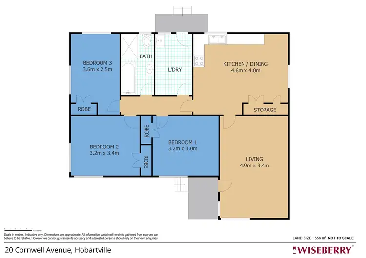 Floorplan of Homely house listing, 20 Cornwell Avenue, Hobartville NSW 2753