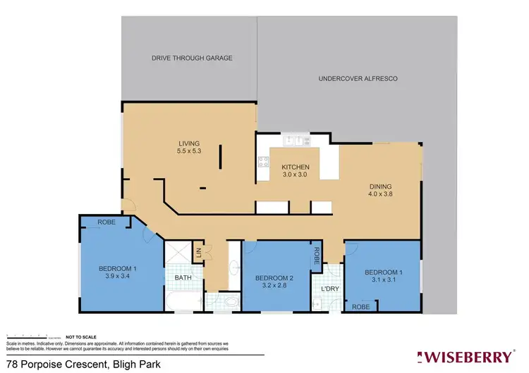 Floorplan of Homely house listing, 78 Porpoise Crescent, Bligh Park NSW 2756